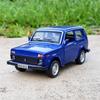 1:32 Scale Lada Niva VAZ-2121 ORV Russian 1970s Off-Road Vehicle Alloy Diecast Sound Light Model Collection Childrens Toy Gift