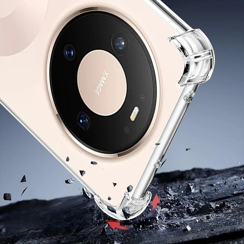 EUCAGR For Transparent Phone Case For Huawei Mate 80 Pro Max Soft Silicone Back Cover For Huawei Mate80 Pro Mate80Pro Clear Case