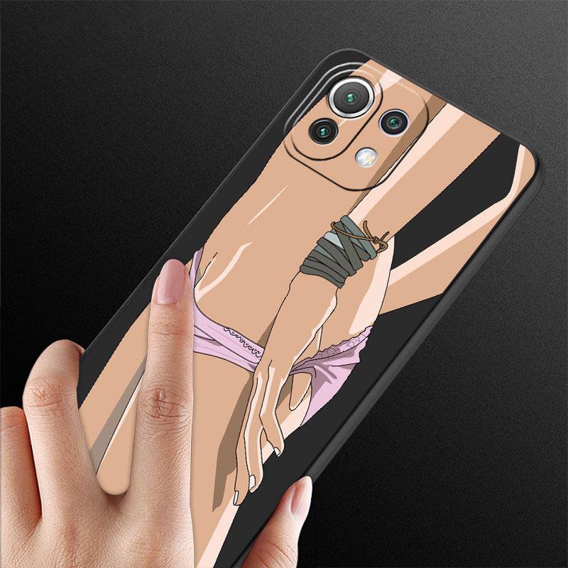 Silikonový Sexy Girls Vzor Zadku Měkký Luxusní Pouzdro Coque pro Samsung Galaxy A22 Note 20 Ultra 10 Plus 8 9 A32 S21 A72 S20 S22 taška