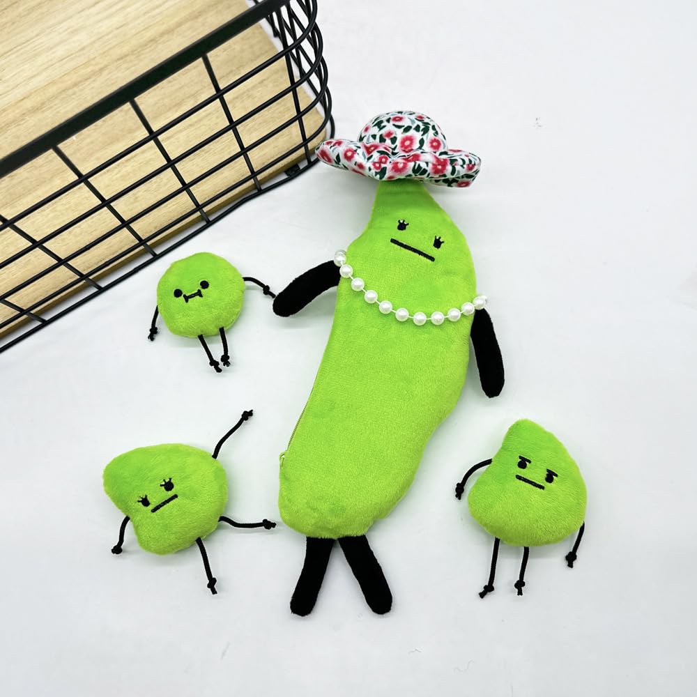 88flix Secret Stayover Plush Toy Edamame Fujin Edamame Mrs. Secret Stayover Edamame Brothers Cushion Body Pillow