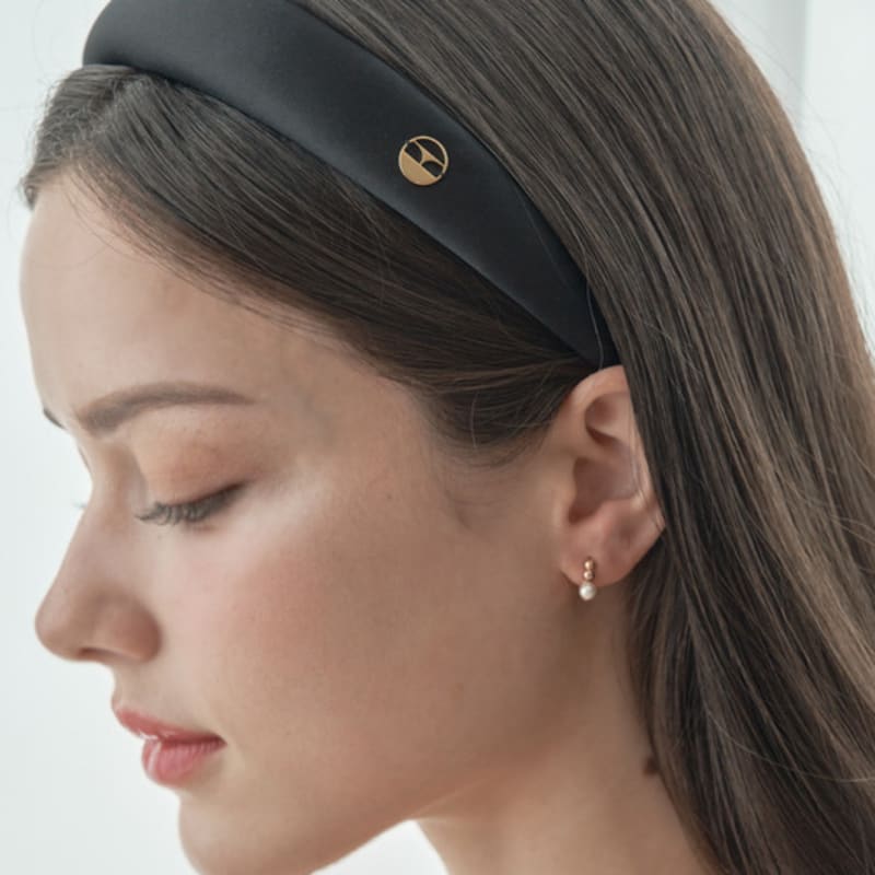 ELLEHAIR Basic Gold Logo Haarband ELHB001