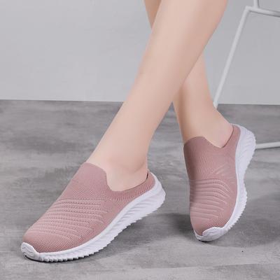 Damen Casual Sommer Hausschuhe Mesh Atmungsaktiv Indoor und Outdoor Hausschuhe Damen Plateau Pantoletten Mode Damen Laufschuhe