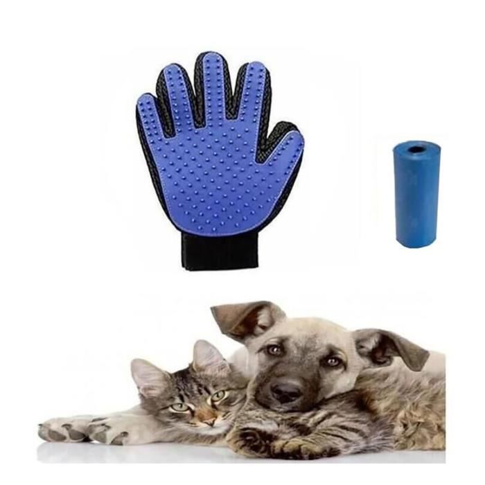 

Gant de Toilettage - SSStancy - 1 шт. - Doux et Efficace - Caoutchouc de Silicone - Pour Chien