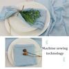50PCS Cotton Sewing Cloth Napkins,50x50cm Durable Sage green Table Napkin, for Wedding Kitchen Party Birthday Decoration