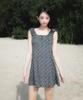 ROSEFRANTZ Flower Garden Mini Dress [Black]