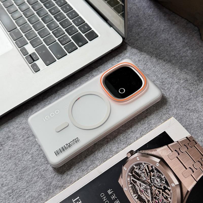 Case For Vivo iQOO 13 Luxury Transparent Simple Magnetic Frosted PC Cover For Vivo iQOO Neo 10 Pro Shockproof Bumper Funda