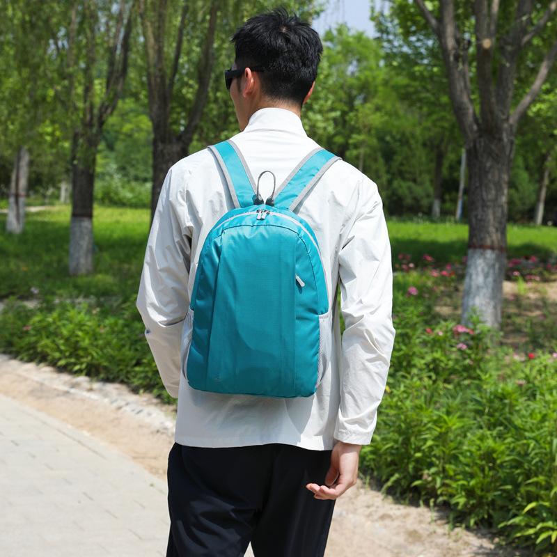 Outdoor Sports Folding Bag Large Capacity Waterproof Backpack Lightweight Ultra Light Hiking Sports Backpack Mountaineering Bag