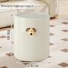 OIMG Stylish 14L Swing Lid Trash Can