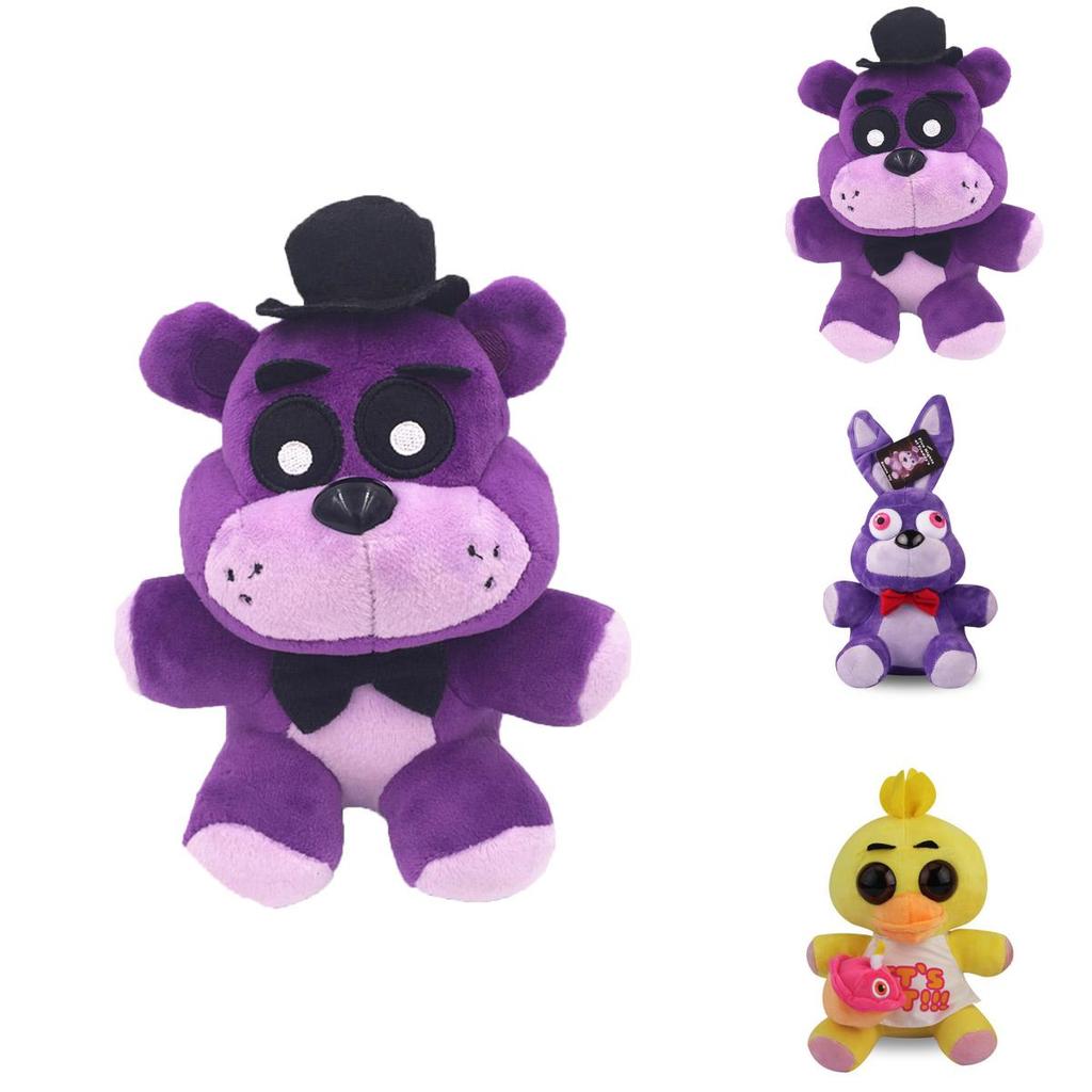 Fnaf Five Nights At Freddy's Prieteni Jucărie de Pluș Moale Cadou 18/25cm Galben Maro Violet Albastru Roșu Alb