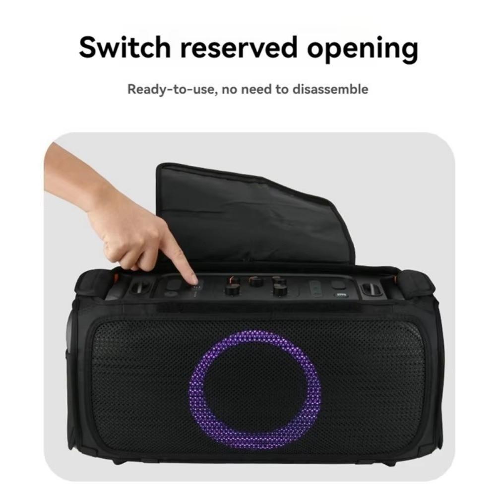 Outdoor Speaker Cover Carrying Cover Case for JBL PartyBox On-The-Go Speaker Accessory