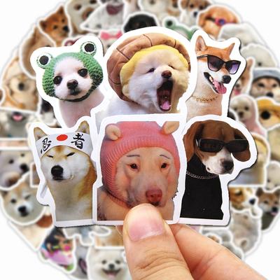 Funny 10/100/1000Pcs Dog Stickers Cartoon Cute Decals Toy Guitar Phone Bicycle Laptop Notebook Luggage Car Graffiti Kids Sticker