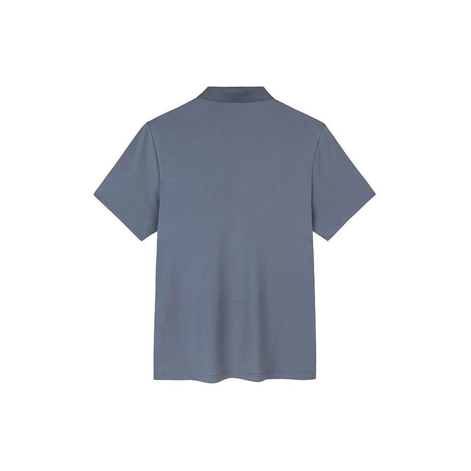 Anta Life Collection Polo Shirt Men's Men's Gray Clothing 952428116-4