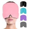 Headache Soothing Cap Reusable Hot & Cold Therapy Hat Flexible Cool Gels Head Wrap for Migraine, Sinus, Headache,