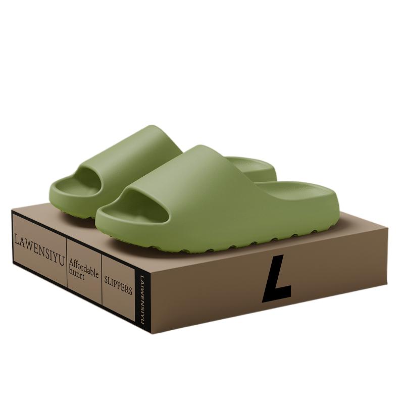 2025 New Coconut Slippers Feel Like Stepping On Shit Thick-soled Sandals Summer New Non-slip Wearing Sandals Men Women Slippers
