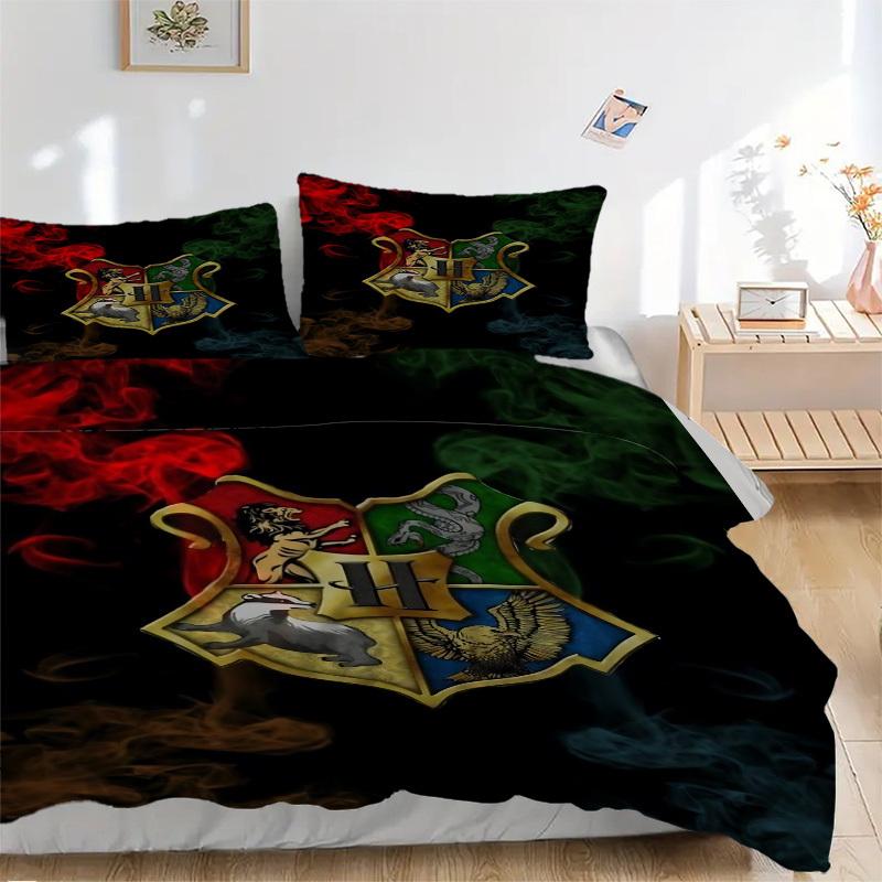 

3pcs Crest Comforter Set - Four Seasons Home High,Machine Washable Bedspread with Pillowcases (No Filling) yy250909026 135x200cm