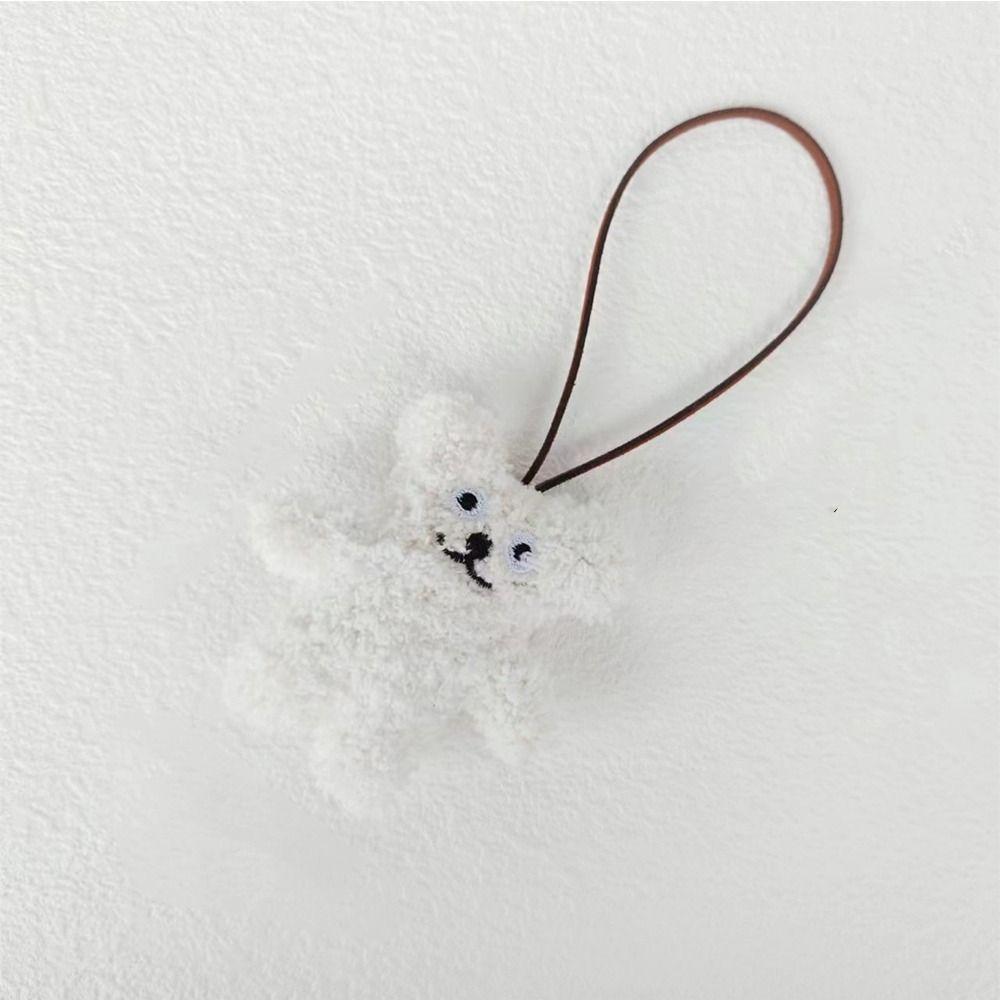 Cloth Bear Bag Pendant Cookie Animal Lanyard Casual Cue Backpack Decoration Decorations