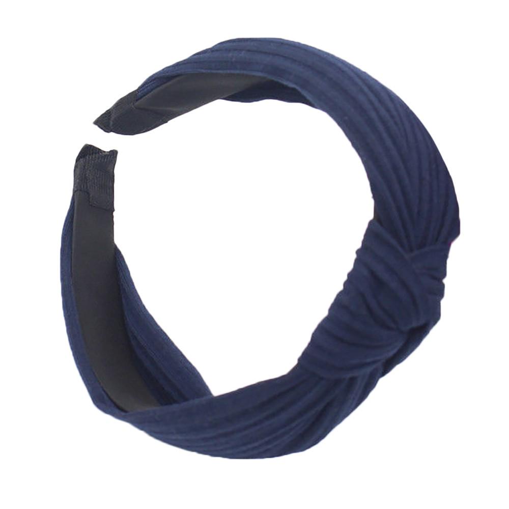 Women's Fashion Headband - Knot Cross Tie Design, Soft Headwrap Hairband Turban