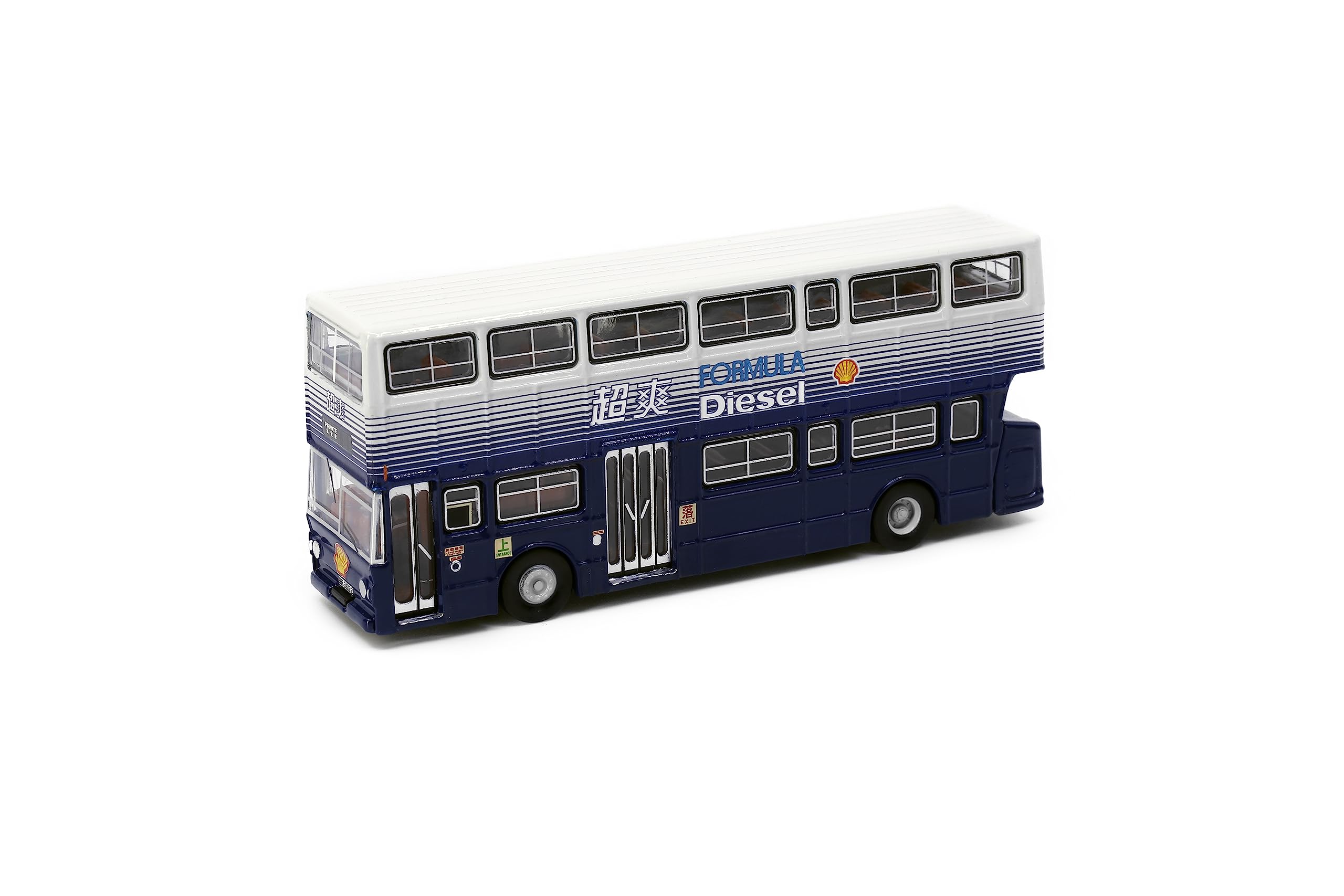 

Tiny City Автобус Leyland Fleetline BACo Shell Литой Модель Автомобиля 1/110 Двухэтажный