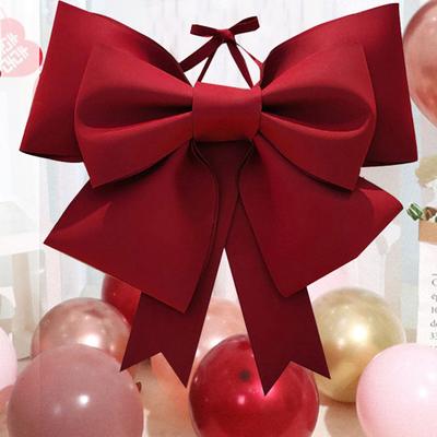 Christmas Bowknot DIY Material Kit Velvet Satin Multi-Layer Design Christmas Bow Decoration Wedding Party Photography Props
