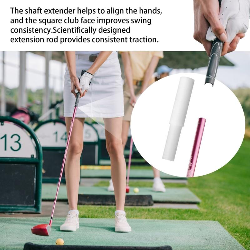 10 Pezzi Estensori Mazze da Golf Tubi di Estensione per Shaft Mazze Attrezzatura per Riparazione Mazze da Golf per Shaft in Acciaio/Legno Putter Facile da Usare