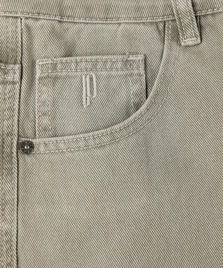 PANICALE Gray Straight Fit Denim Pants