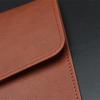 A4 Large Capacity PU Leather Document Bag - Customizable Logo
