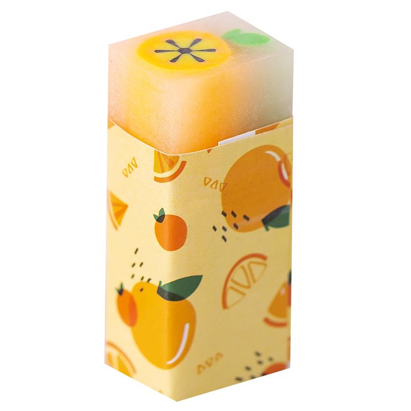 Creative Fruit and Jelly Sandwich Erasers for Kids - Cute Stationery Gifts for Elementary Students