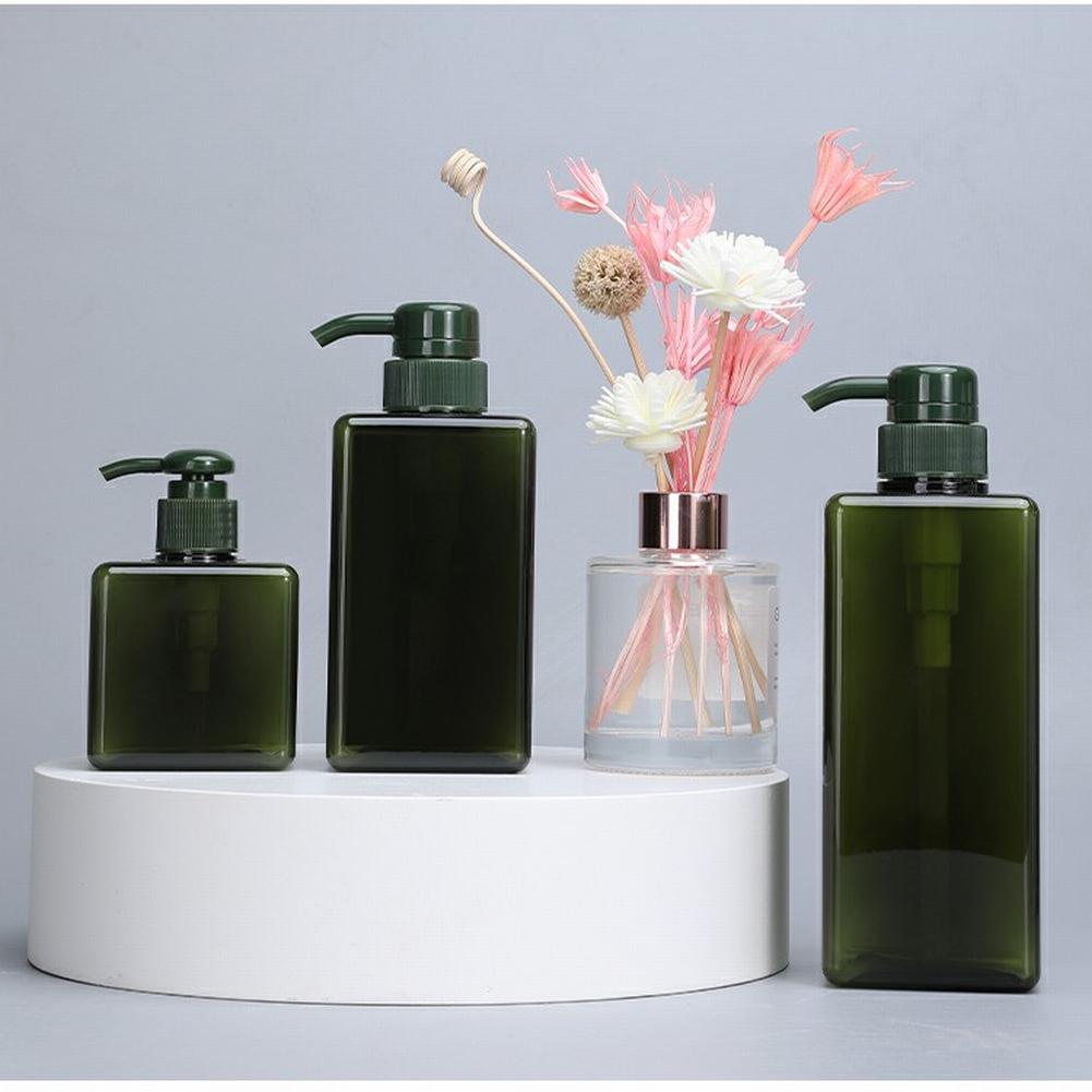 250ml 450ml 650ml Refillable Soap Liquid Dispenser Bottle BPA Portable Storage for Shampoo Conditioner Body Wash