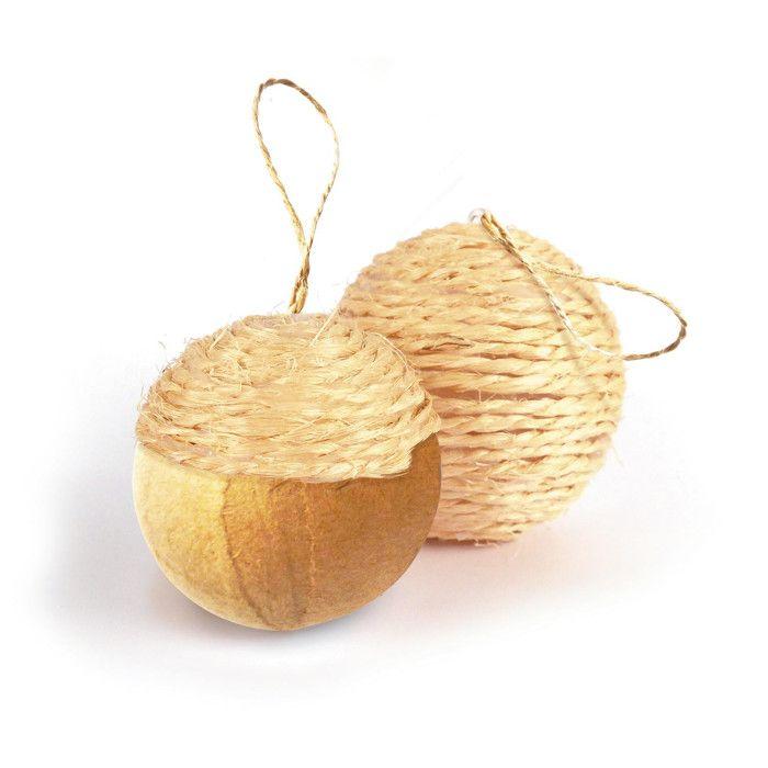 Boules de Noel en papier mâché (x40)