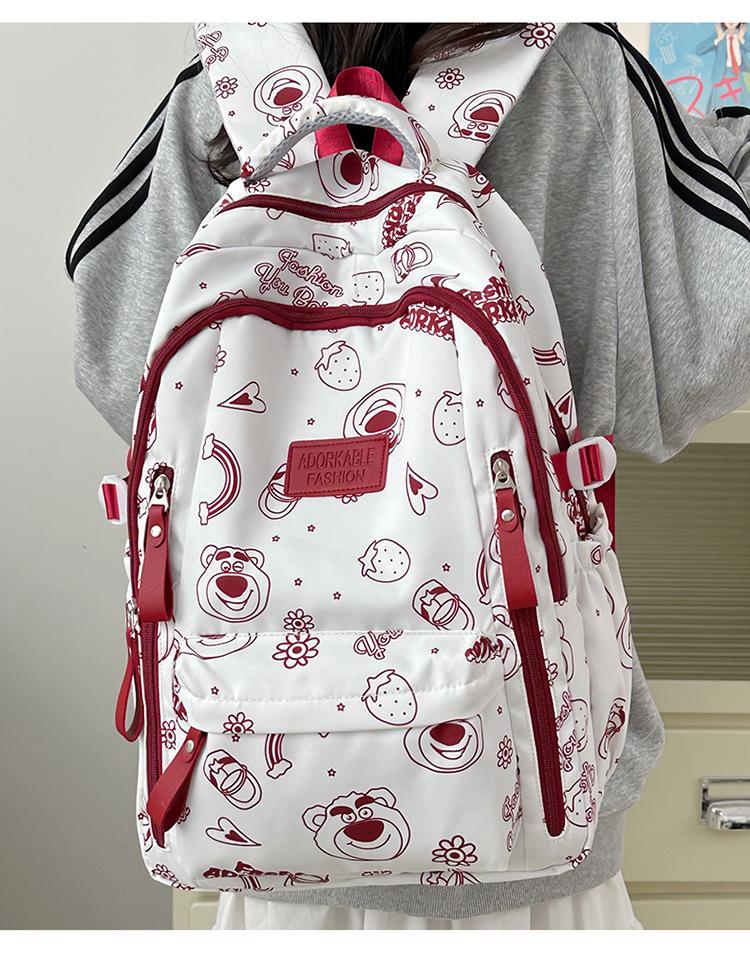 2025 Versatile Durable Backpack: Large Capacity for College & High School Students, Travel & Computer Use, Stylish Ins Design