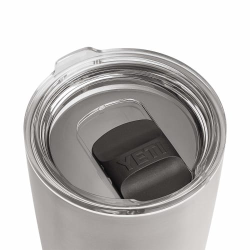 YETI Rambler MagSlider Lid for Rambler Series Tumblers, Fits 10 Oz & 20 Oz Ramblers, Black Lid
