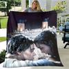 Coperta stampata Titanic Leonardo DiCaprio Coperta calda morbida e confortevole per casa viaggio letto coperta da picnic regalo di compleanno