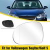 1x Left Driver Side Heated Wing Mirror Glass For VW Golf MK5 Jetta GTI Passat LH
