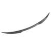 Rear Trunk Spoiler Wing Quadrifoglio Verde Style Carbon Fiber Pattern Tail Trunk Lip Replacement