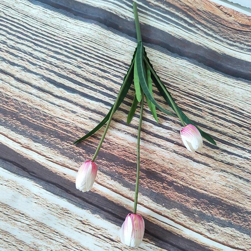 Realistic Tulip Simulation Flowers For Wedding Party Photography Props