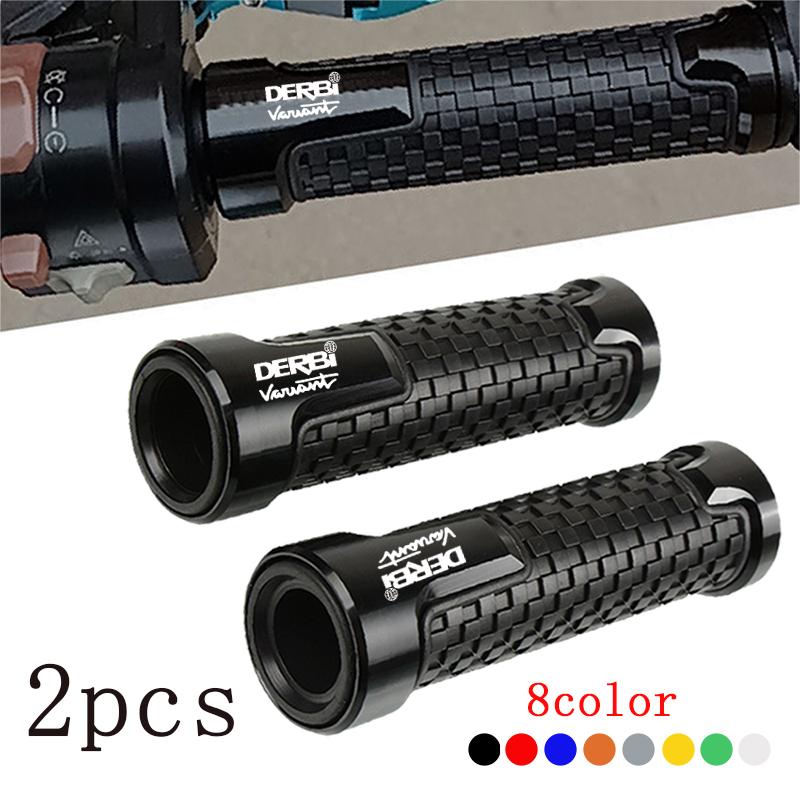 For DERBI DERBI VARIANT SPORT R Accessories Motorcycle Handlebar Grips CNC Aluminum Rubber Hand Thruster Grips