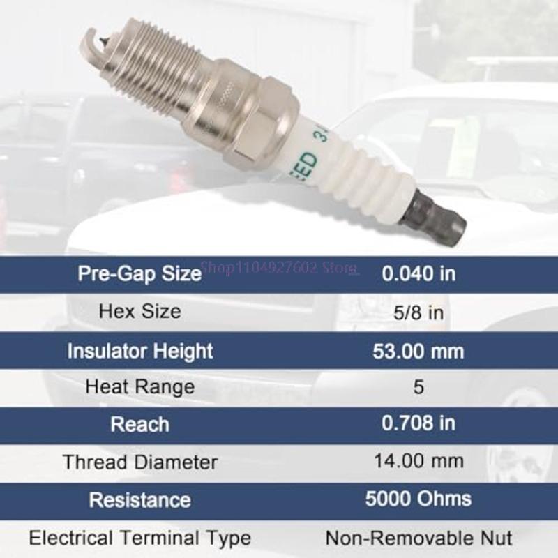 8pcs 41-993 19256067 High Quality Spark Plugs For Chevrole GMC Tahoe Pontia 41993 Ignition Candles