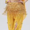 Performance Costume Belly Dancer Skirt Shining Mini Exquisite Bohemia Style Short Adjustable Dance Fringed Shiny Sequin Tassels for Stage Show