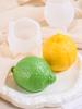 Simulation Lemon Silicone Mold 3D Fruit Scented Candle Making Supplies DIY Handmade Soap Gypsum Resin Casting  Molds Home Decor