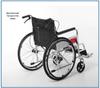Lightweight Foldable Oxford Cloth Wheelchair with Soft Seat and Four Brakes for Elderly Travel