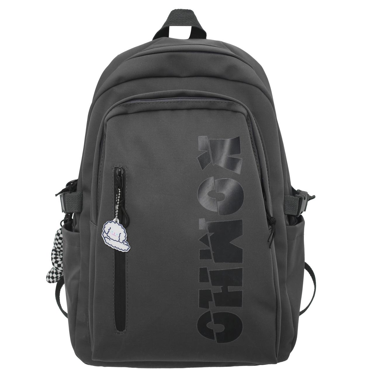 

Повседневный японский рюкзак большой вместимости, мужская рабочая одежда, нишевый, для учеников средней школы, рюкзак, американский кампус, студенческий, школьная сумка, женский single bag