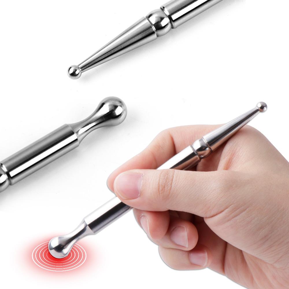 Stainless Steel Manual Acupuncture Pen,Deep Tissue Massage Tool,Trigger Point Acupuncture Massage Tool For Body Relaxing