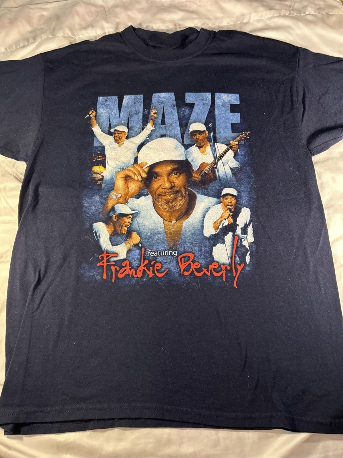 Maze Featuring Frankie Beverly Music T-shirt S to 5XL PA320 M