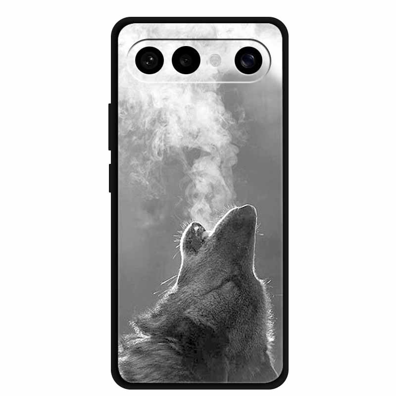 For Vivo S50 Pro Mini Case Lovely Lion Black Bumper Soft Silicone Coque for Vivo S 50 Pro Mini 6.31" Cover TPU Protector Funda