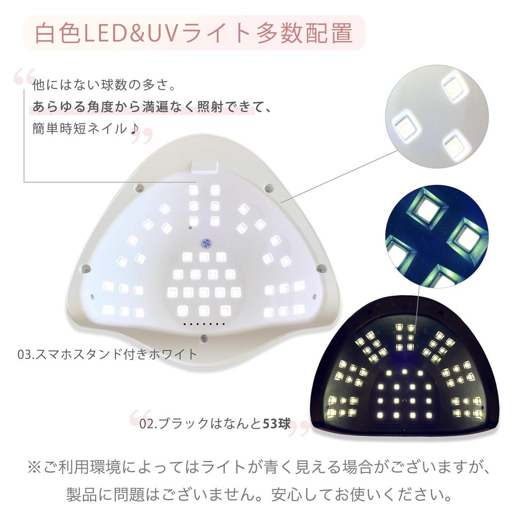 Ururira Żelowy Lakier do Paznokci Światło LED UV Profesjonalne Światło 45 Żarówek Duża Moc Duże Wyjście Światło do Paznokci Żywica