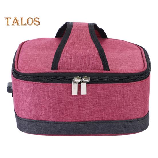 Constant Temperature Heating Bag Portable Electric Lunch Box for Car Office Travel USB Insulated Food Warmer Heating Food Container for Camping