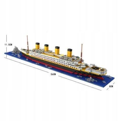Titanic Big Ship Building Block Set 1860 Pieces