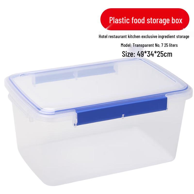 Commercial Clear Plastic Refrigerator Food Storage Containers
