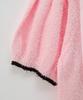 SALON DE YOHN Ribbon Point Knit Top_ Pink