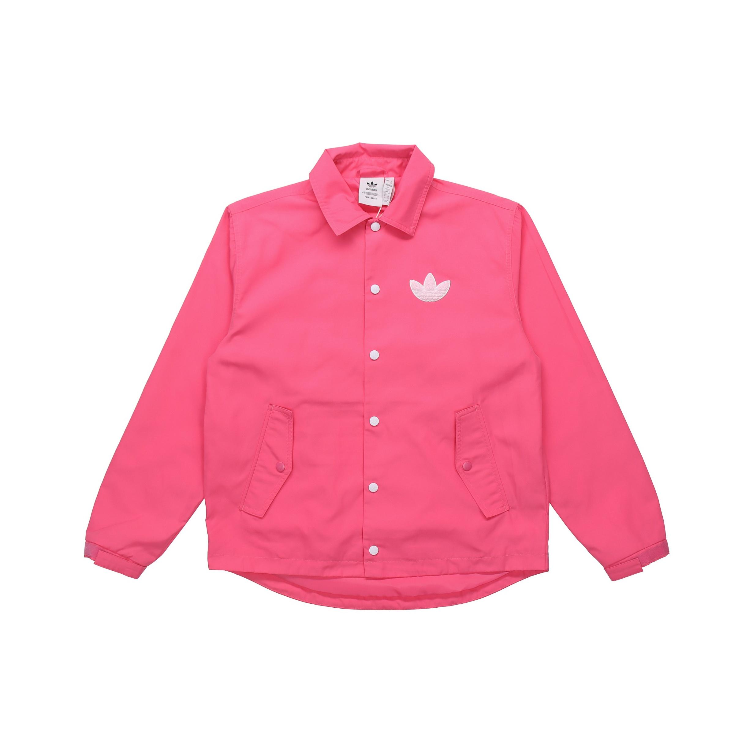 Спортивная куртка Adidas Originals Trefoil Big Logo Мужская Верхняя одежда Полусолнечно-розовый H09394 XL